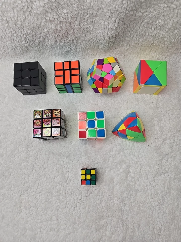 Brain Teasers Puzzles Odd Lot of 8 All Different Types Of Puzzles - Image 4 of 4