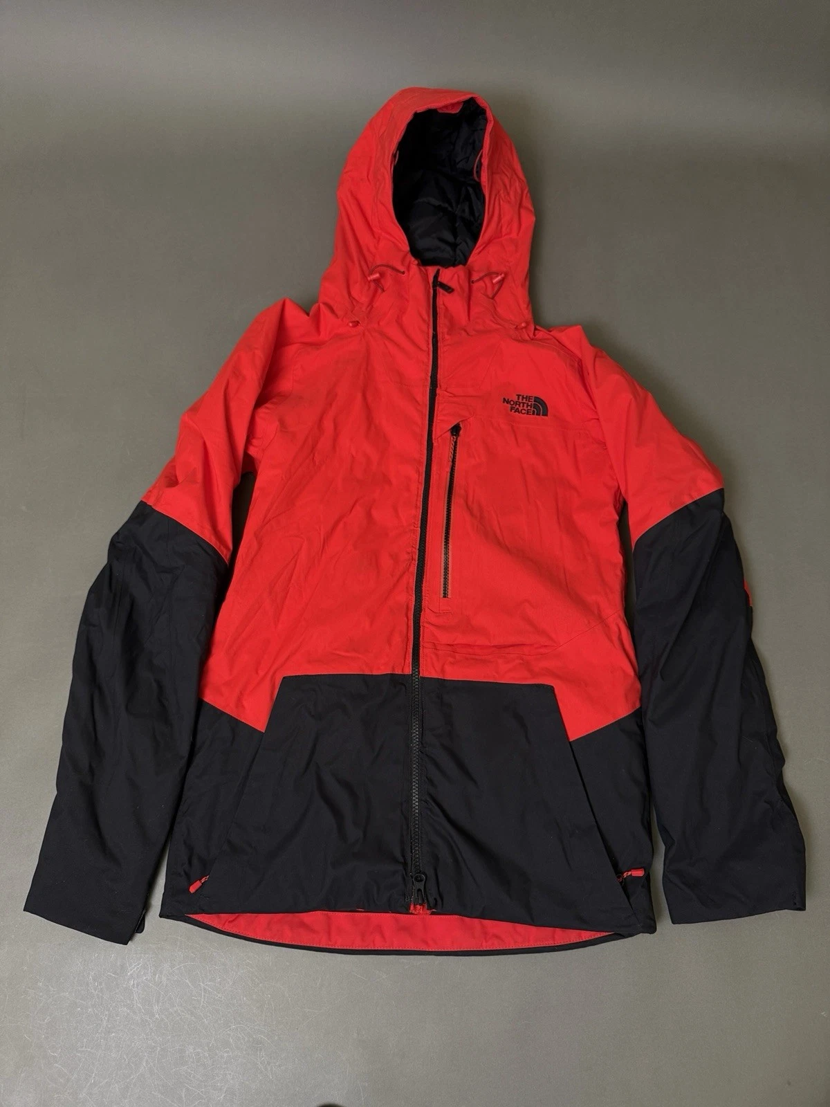 NORTH FACE Men's SICKLINE Snow Jacket - Red Black - Extra Small XS - NWOT