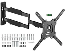 28.3" Long Arm TV Wall Mount for Most 26-65 Inch TV, Full Motion Corner Wall ...