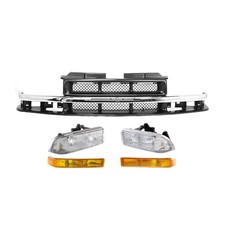 Grille Headlight Turn Signal Light Kit For 1998-2004 Chevrolet S10 04-05 Blazer