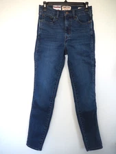 Kirkland High Rise Skinny Fit Stretch Blue Jeans 5 Pocket Woman's Size 4 NWT