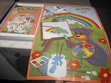 Vintage 1995 Puppy In My Pocket Magazine No. 10 With Poster Rare