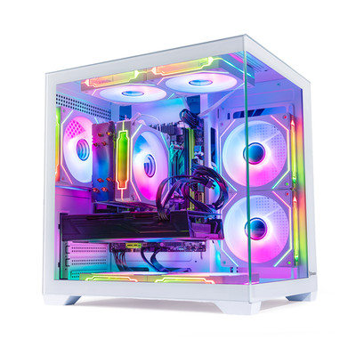 Prebuilt Gaming PC,AMD Ryzen 5 5500,16GB DDR4,RTX 5050,1TB NVME SSD,BT5.4,WIN11