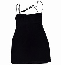 ZARA Black Mini Dress Adjustable Straps