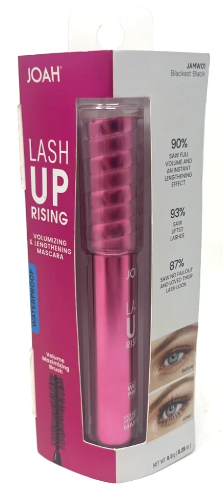 Máscara Joah Lash Up Rising Volumizing Lengthening Sealed JAMW01 Blackest Black - Imagem 4 de 4