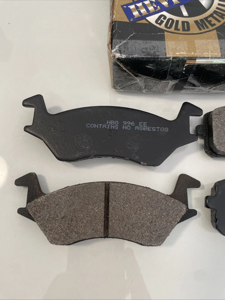 Дисковая тормозная колодка премиум-класса металлик HEVI-BOND 7107-D180M Toyota Starlet (1981-1984) - Изображение 2 из 3