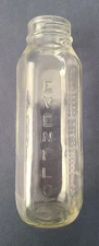 Evenflo Vintage Glass Baby Bottle 8 Ounces 8 oz Clear Glass VNTG Baby Nursery