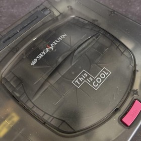 Sega Saturn Clear Console Skeleton HST-0021 Limited Color Tested [Maintained]