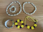 Collection of Kids Jewelry - Gymboree Pocket Full of Sunshine Set & Pearl/white — photo 1