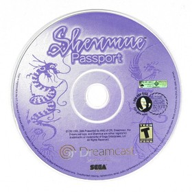 Shenmue Sega Dreamcast Authentic Tested All 4 Disc Only