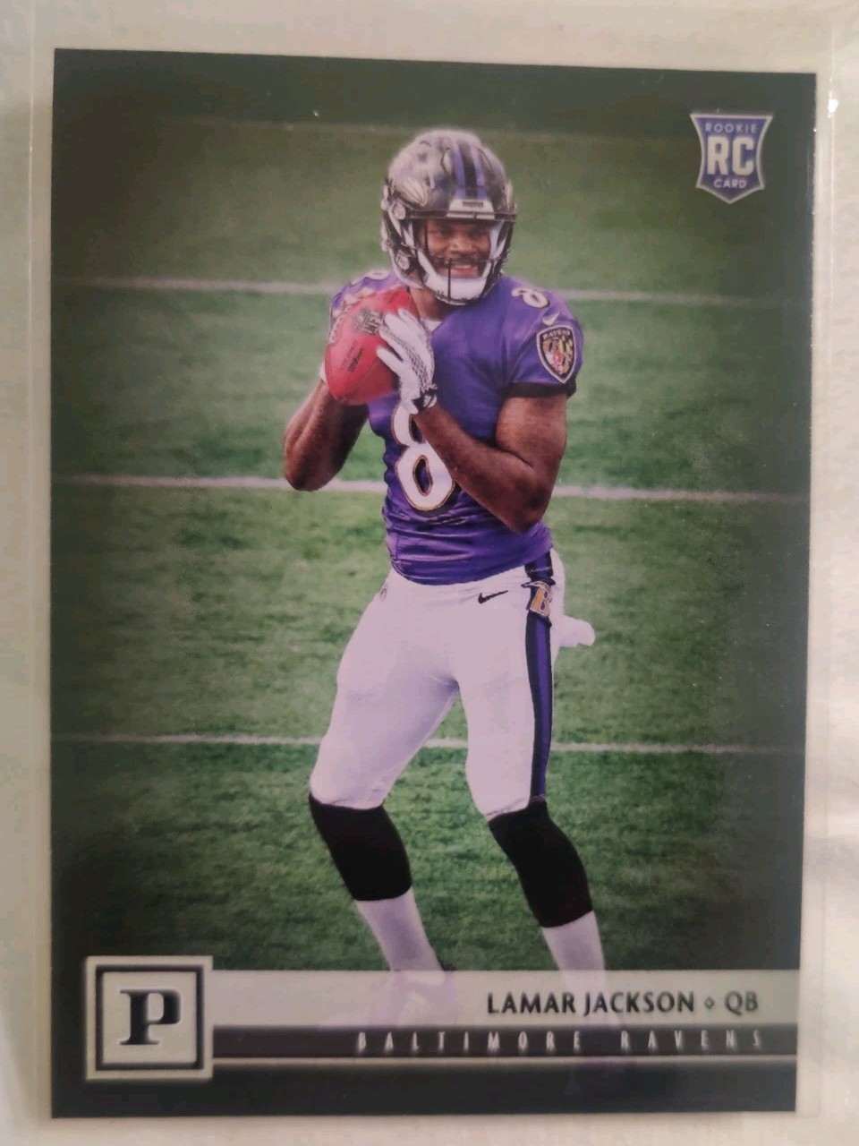 2018 Lamar Jackson Panini RC #309