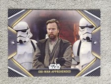 2023 Topps Star Wars Obi-Wan Kenobi Obi-Wan Apprehended #79 Fresh From New Box 