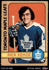 1972 O-Pee-Chee #277 Rick Kehoe Maple Leafs RC 7 - NM