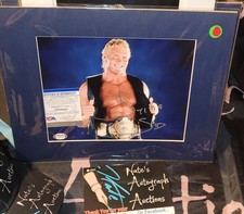 SYCHO SID WWE NXT hand signed Autographed 8x10 Photo 11x14 Matted Vicious PSA