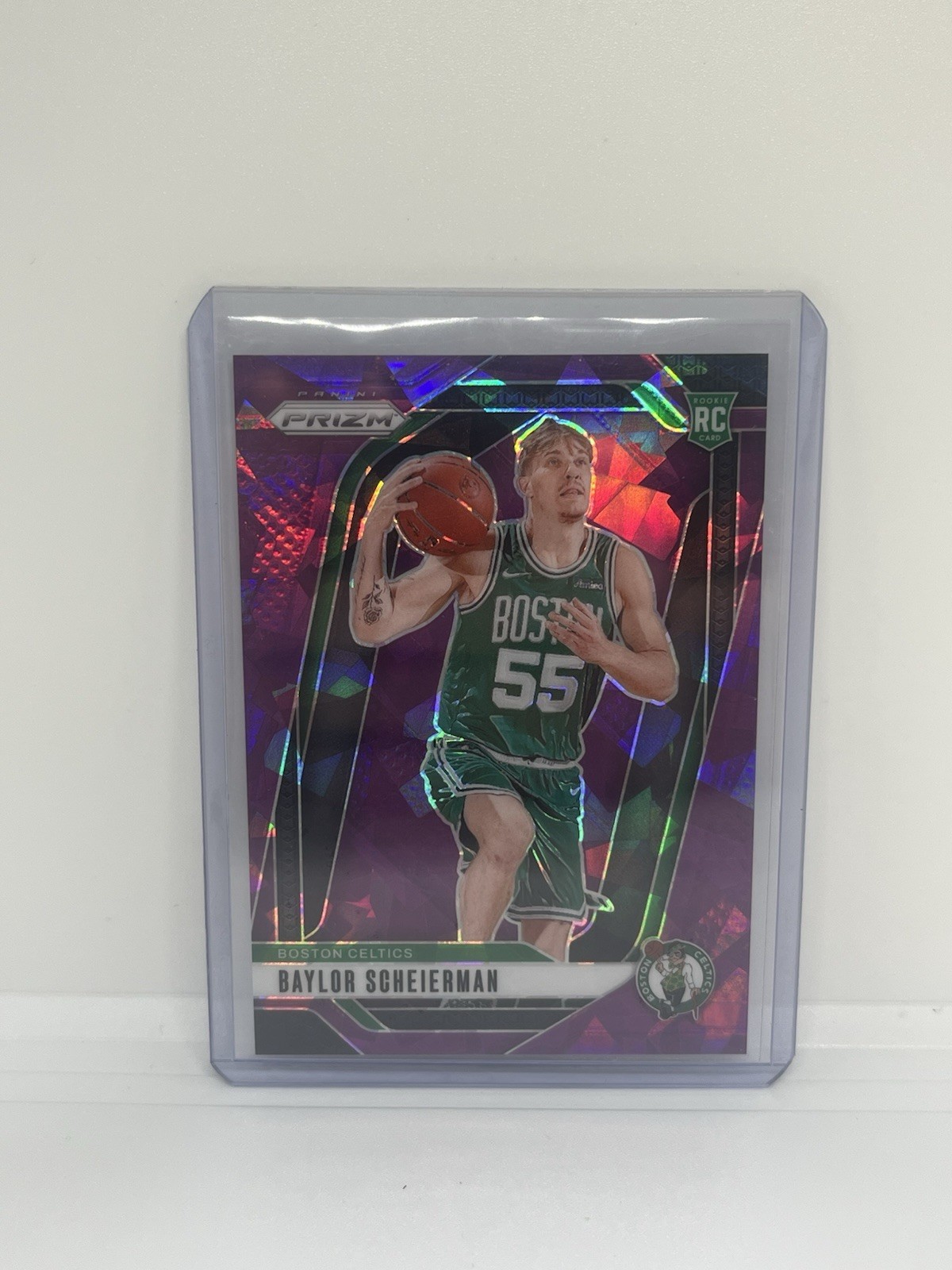 2024-25 Panini Prizm Purple Ice Prizm /149 Baylor Scheierman #236 Rookie RC