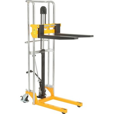 880 Lb. Cap. Manual Lift Stacker 59'' Lift