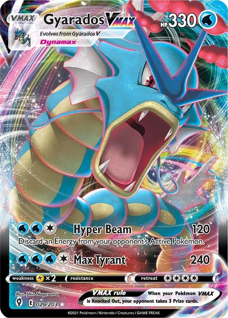Gyarados VMAX Pokémon TCG Cards for sale | eBay