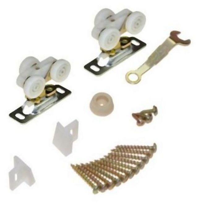 Johnson JH11311125 Brass & Aluminum Hardware Set