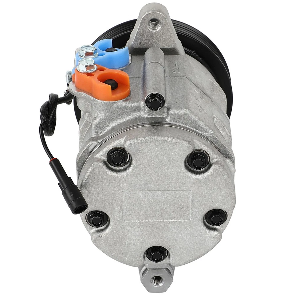 AC A/C Compressor W/Clutch+Pulley For 1999-2000 Chevrolet Tracker 1.6L Foto 4 de 4