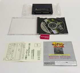 Metal Slug Sega Saturn Expansion RAM Included Japan Import