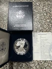 1996-P Proof American Silver Eagle Dollar $1 Box & COA US Mint Bullion OGP