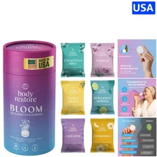 Variety Scent Aromatherapy Shower Steamers 6 Pack - Perfect Holiday Gift Choice