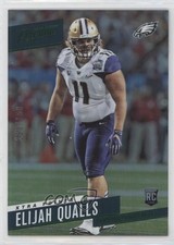 2017 Panini Prestige Rookie Xtra Points Green /150 Elijah Qualls #211 07rd