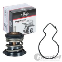 Gates Thermostat MIT Dichtungen 87°C FüR Audi A1 A3 A4 A5 Q2 Q3 Cupra Leon Seat