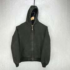 Carhartt Active Jacket Quilt Lined Mens Medium J130 MOS Moss Green