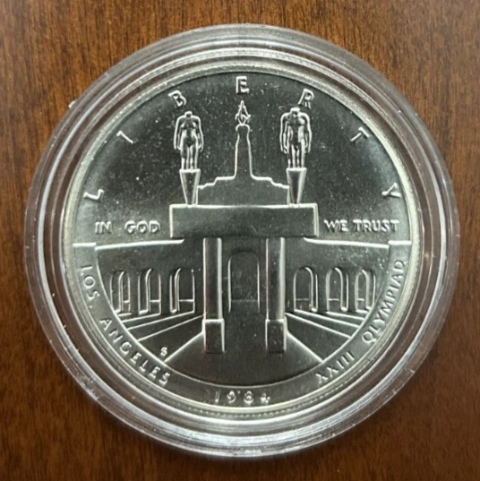 $1 1984 US Modern Silver/Clad Commemorative Coins (1982-Now) for