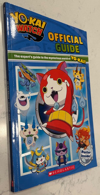 Official Guide (Yo-kai Watch) Paperback Netflix Show Missing Poster Inside Used