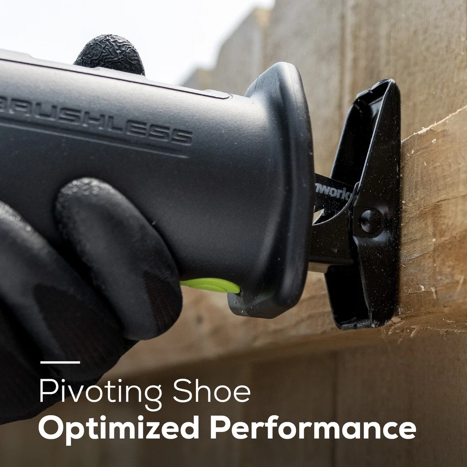 Greenworks 24V Brushless Reciprocating Saw (1-1/8" Stroke Length) - Tool Only - Image 4 of 4