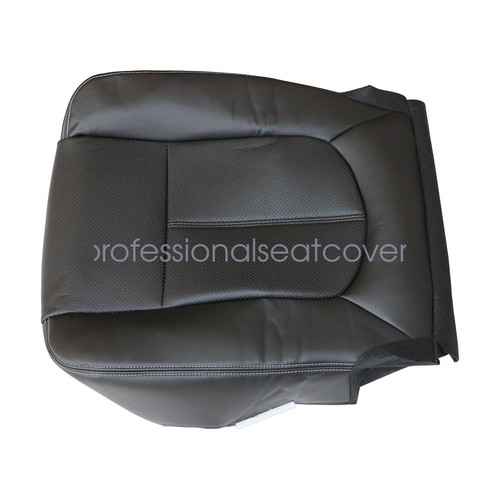 For 2011 2012 2013 2014 Ford F250 Lariat Driver Perforated Leather Seat Cover - Picture 4 of 13
