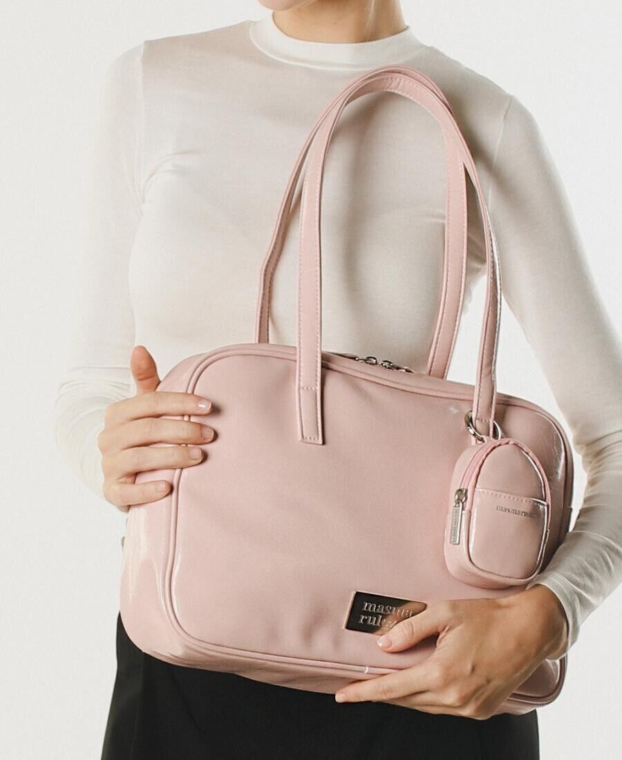 Masmarulez] Korean 304 Leather Pouch Shoulder Bag Pink | eBay