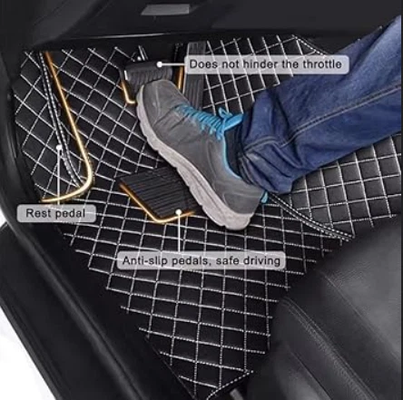 For Fiat 500/500L/500X Car Floor Mats Custom Waterproof PU Leather Carpets Rugs - Imagen 16 de 38