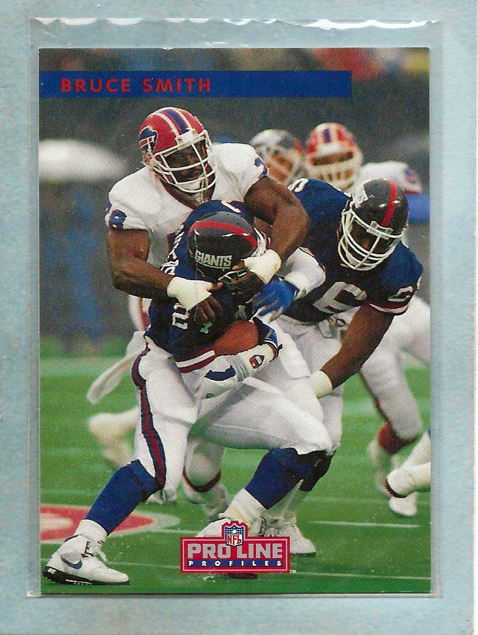 BRUCE SMITH - 1992 Pro Line Profiles - #352 (#1/9) - Bills - $1.00 Shipping