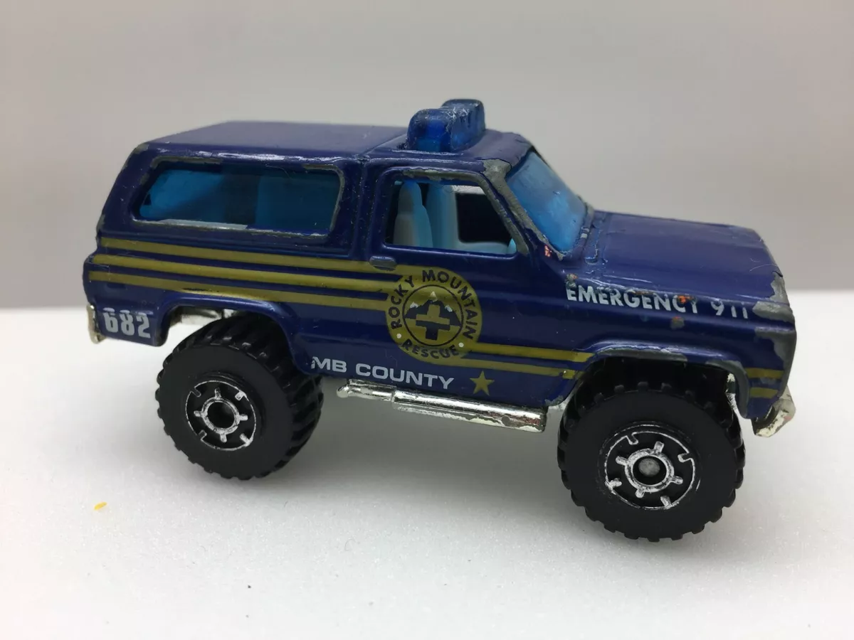 Matchbox 4x4 hotsell chevy blazer 1983