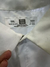 Chef Designs Button-Front Cook Shirt