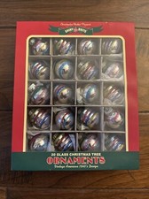 Christopher Radko Shiny Brite 20 Christmas Ornaments Brand New