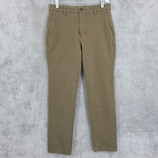 Everlane Uniform Performance Chinos Slim Fit Pants 30x30 Olive Army Green Tech