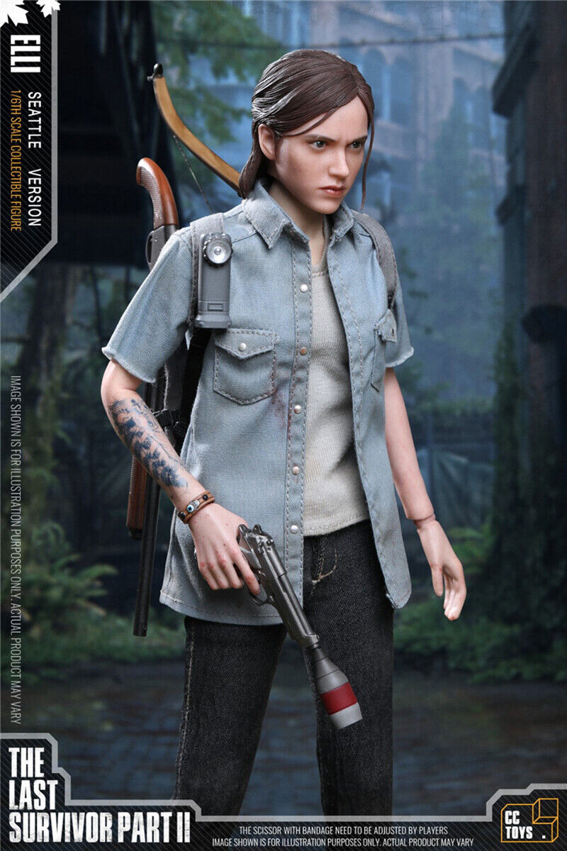 Custom 1/6 Ellie - The Last of Us : r/hottoys