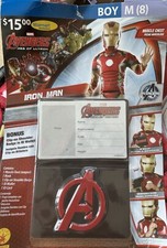 Avengers Iron Man Thor Hulk  Muscle Costume Marvel Disney Rubies Walmart *******
