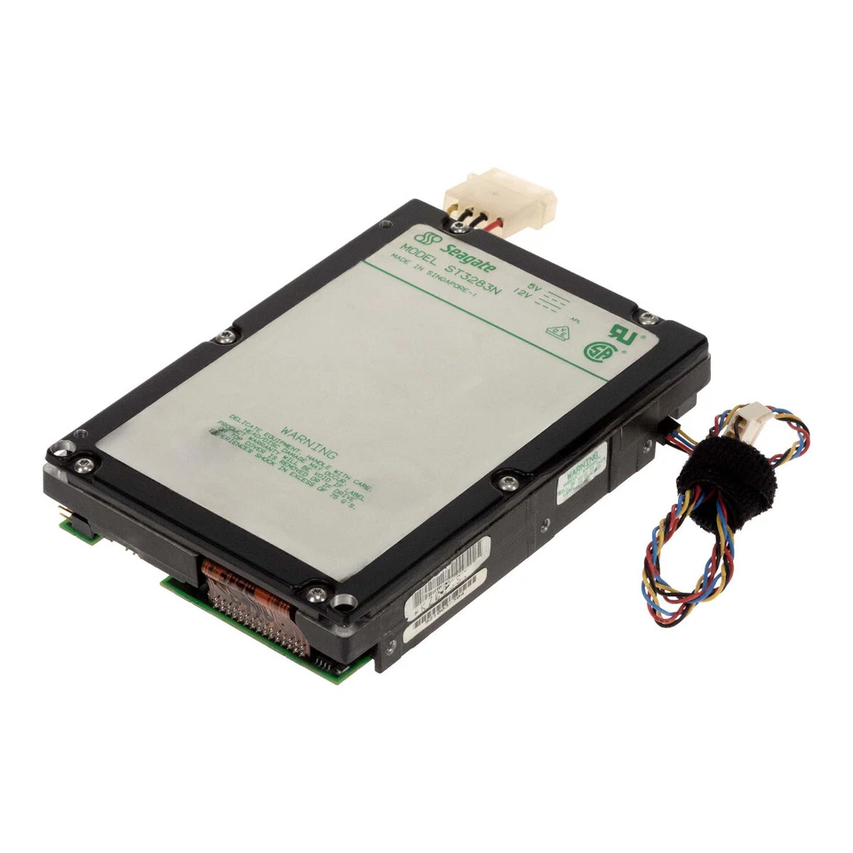 FESTPLATTE SEAGATE ST3283N 283MB 4.5K 128KB FAST SCSI 50-PIN 3.5''  - Bild 2 von 3