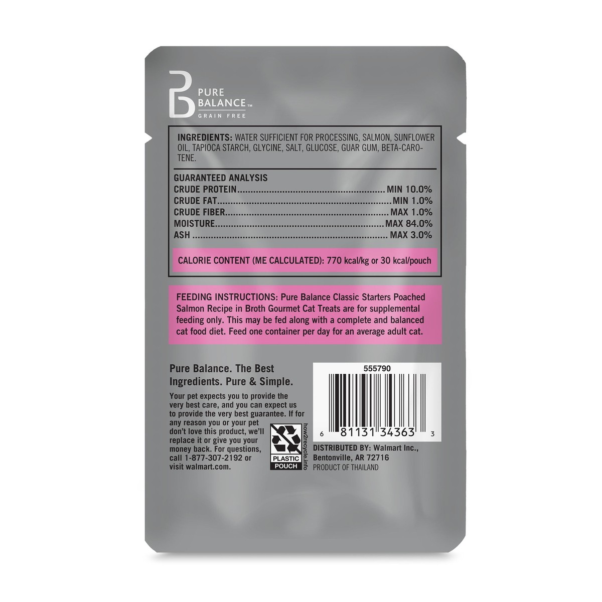 Salmon Pure Balance Cat Food Ingredients Pure Balance Gourmet Cat