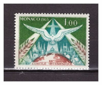 s26763) MONACO POSTFRISCH ** 1963 Oecomenic Konzil 1v