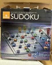 Sudoku Glass Tabletop Game Strategy Based Number Game Complete