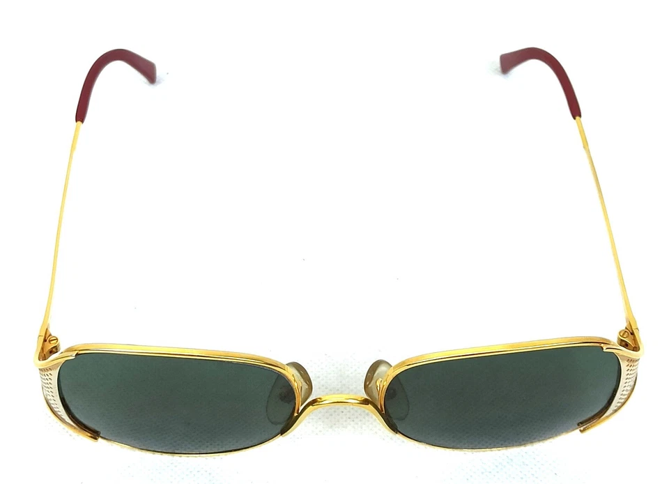 ICÓNICO CH. GAFAS DE SOL DIOR DORADAS VINTAGE ELEGANTE FRANCIA MARCO DE METAL 2362 44 Foto 4 de 4