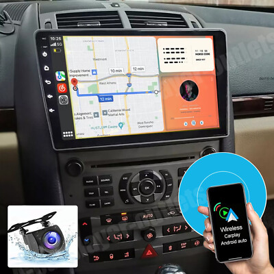 Für Peugeot 407 2004-2011 Android 14 Autoradio RDS Carplay GPS NAVI KAM 4+64GB