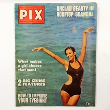 Pix February 13 1965. Luisella Boni Scilla Gabel Conchita Cintron Johnny O'Keefe