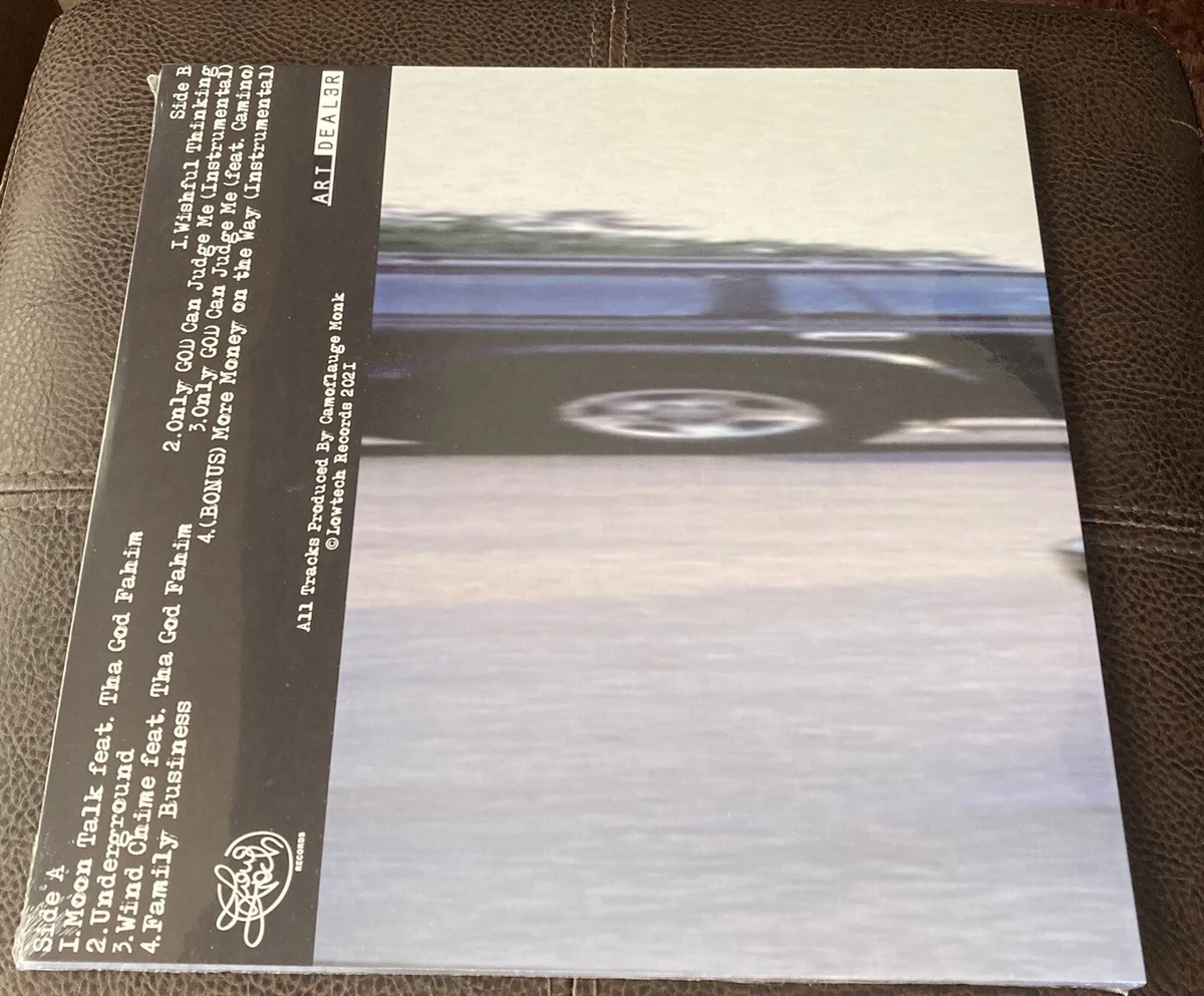 Camoflauge monk Tha God Fahim only god can judge me mint green vinyl lp